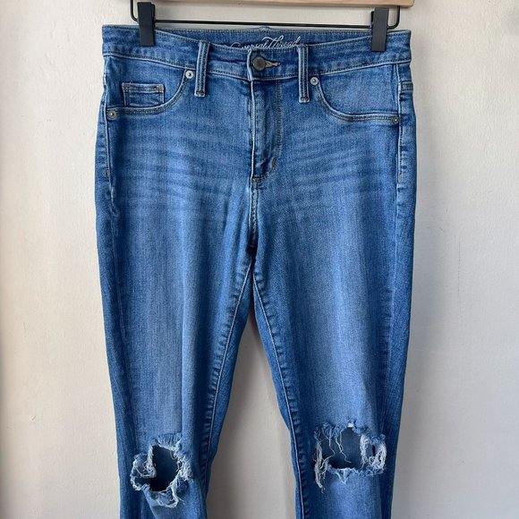 Universal Thread High Rise Distressed Jeggings - Picture 2 of 8